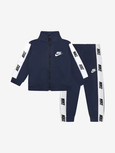 Nike Baby Boys Navy Tricot Tracksuit 24 Mths Blue