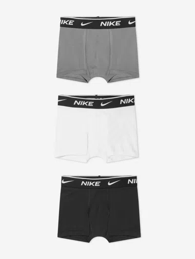 Nike Kids' Boys 3 Pack Essential Boxer Shorts Set In Multi