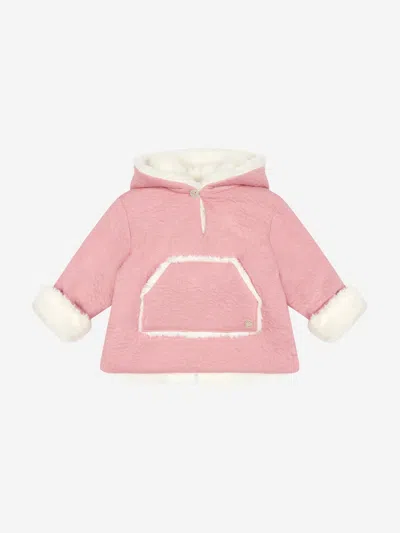 Paz Rodriguez Baby Girls Hooded Top 3 Mths Pink