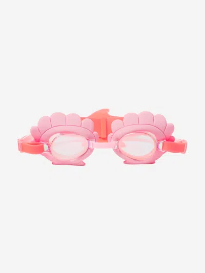 Sunnylife Babies' Girls Melody The Mermaid Mini Swim Goggles In Pink