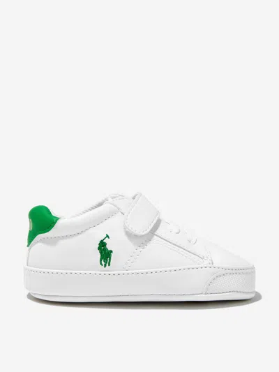 Ralph Lauren Baby Boys Theron V Trainers In White