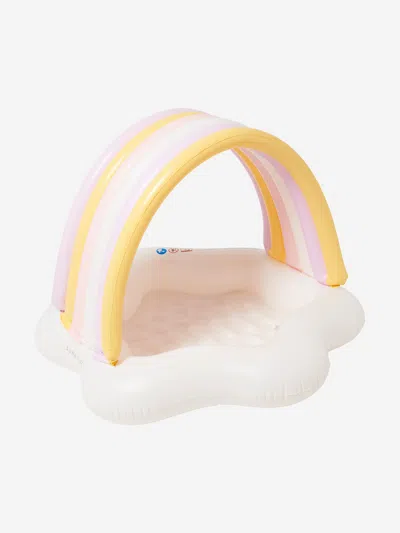 Sunnylife Babies' Girls Inflatable Pool Princess Swan In White