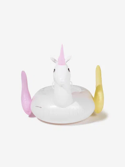 Sunnylife Babies' Girls Unicorn Luxe Ride-on Float In Multicoloured