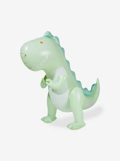 Sunnylife Babies' Kids Surfing Dino Inflatable Giant Sprinkler In Multicoloured