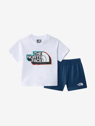 The North Face Baby Cotton Summer Set In Multicoloured