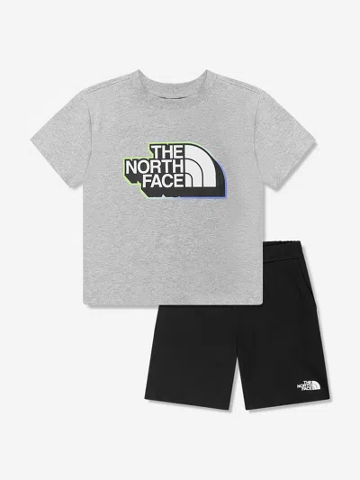 The North Face Kids Cotton Summer Set In Multicoloured