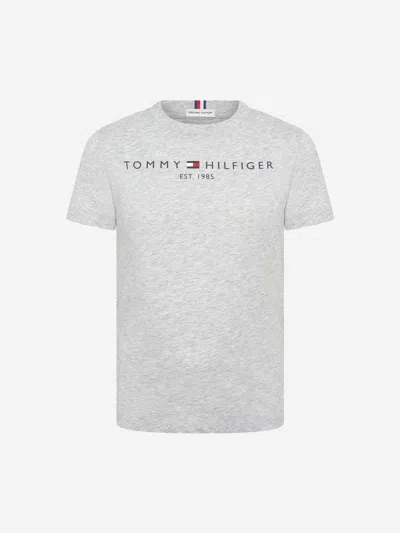 Tommy Hilfiger Kids Essential Short Sleeve T-shirt 7 Yrs Grey