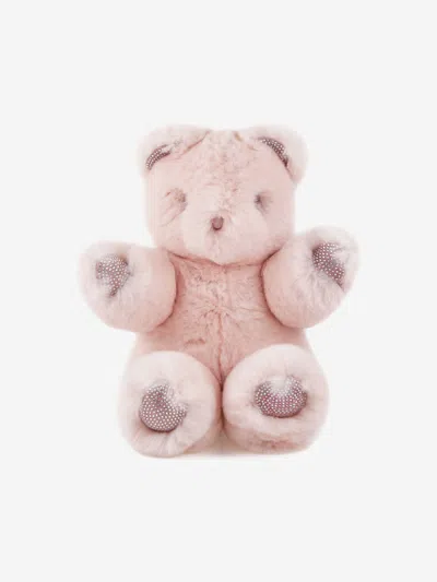 Philipp Plein Babies' Girls Teddy Bear In Pink