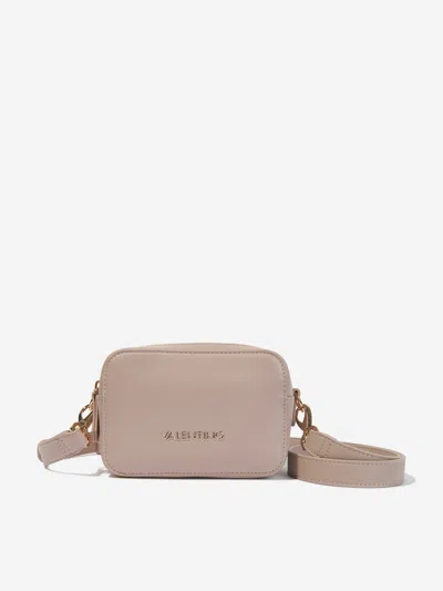 Valentino Garavani Babies' Girls Zero Re Crossbody Bag In Beige