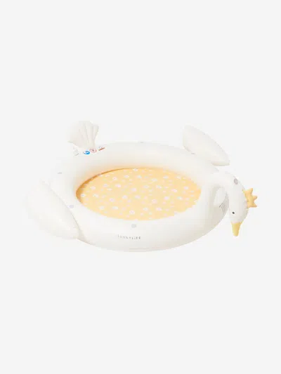 Sunnylife Babies' Girls Princess Swan Sprinkler Mat In White