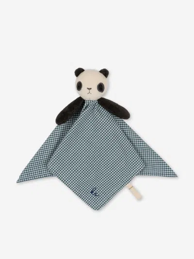 Konges Slojd Baby Sleepy Panda Comforter In Multicoloured