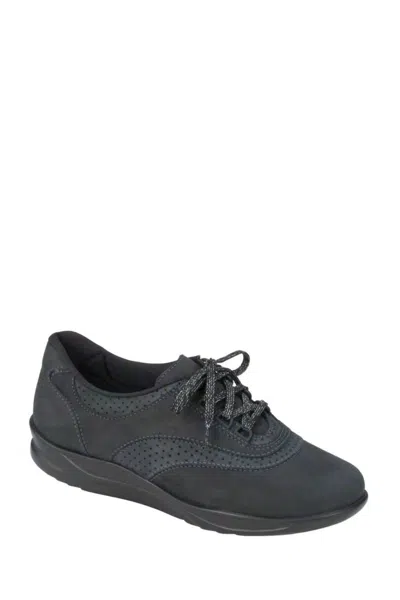 Sas Women's Walkeasy Sneaker - Wide Width In Nero In Black