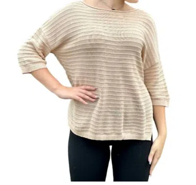 Shewin Gone With The Wind Top In Beige