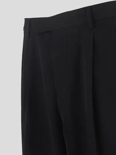 Versace Formal Trousers In Black