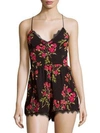 NBD Floral Sleeveless Romper,0400094057021