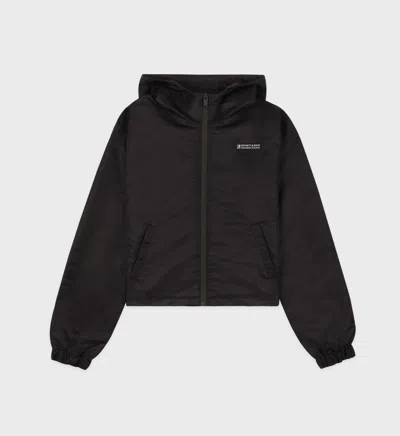 Sporty And Rich Good Health Windbreaker In Black/white