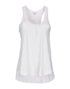 Splendid Zuma 2x1 Rib Scoop-neck Tank In White
