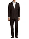 VINCE CAMUTO Slim Fit Textured Wool Suit,0400094987401