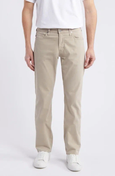 Ag Protege Sud Straight Trousers In Desert Stone
