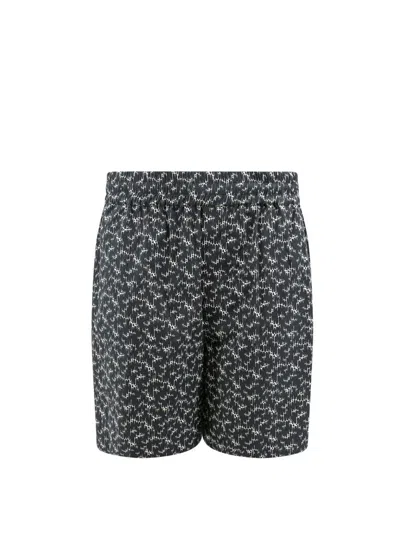 Isabel Marant 'vataya' Black Cotton Bermuda Shorts