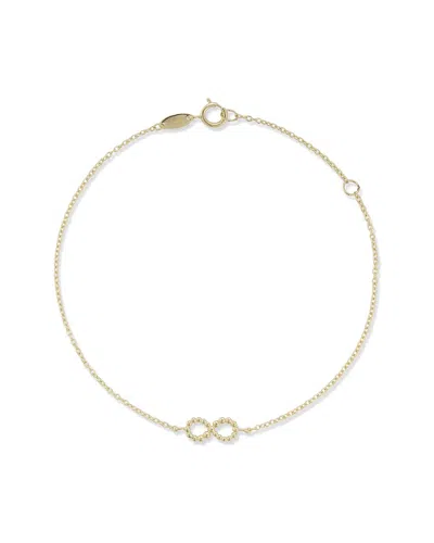 Ember Fine Jewelry 14k Infinity Bracelet In Gold