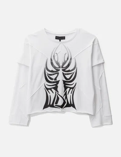 Who Decides War White Winged Long Sleeve T-shirt