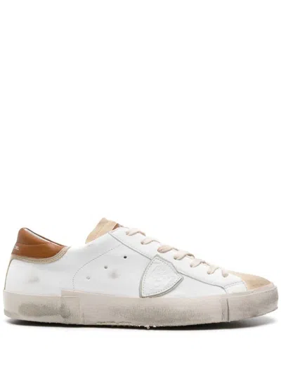 Philippe Model Trainers In Beige E Marrone