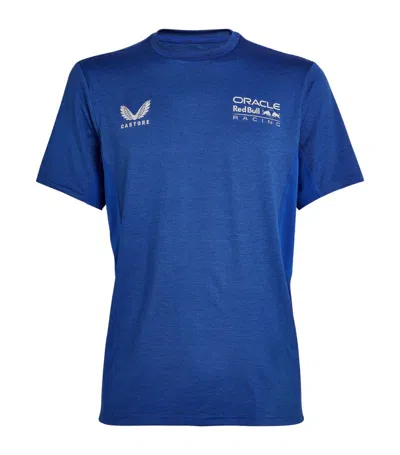 Castore X Oracle Red Bull Active T-shirt In Blue
