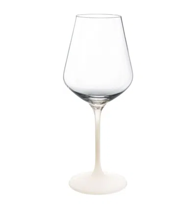 Villeroy & Boch Set Of 4 Manufacture Rock Red Wine Glasses (490ml) In White