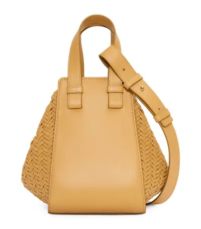 Loewe Hammock Top-handle Bag In Beige