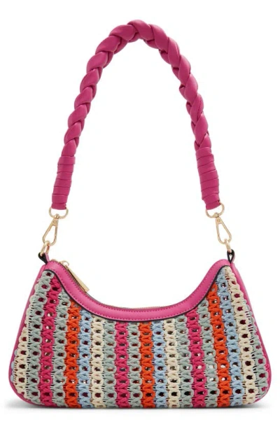 Aldo Emrysx Woven Shoulder Bag In Bright Multi