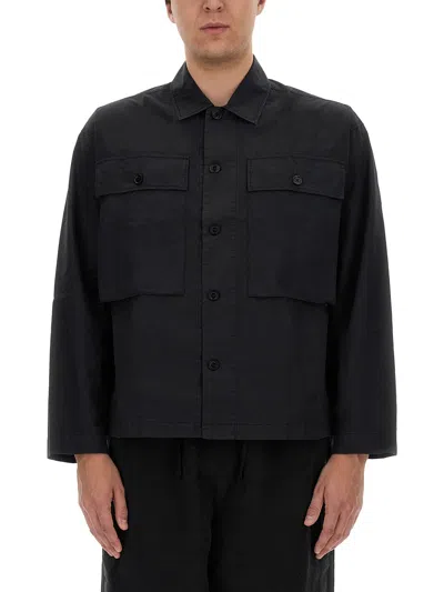 Ymc You Must Create Military Shirt In Black
