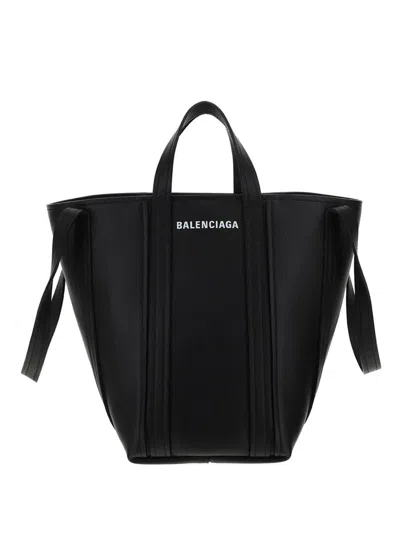 Balenciaga Handbags In Black/l White