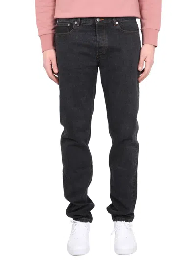 Apc Petit New Standard Jeans In Black