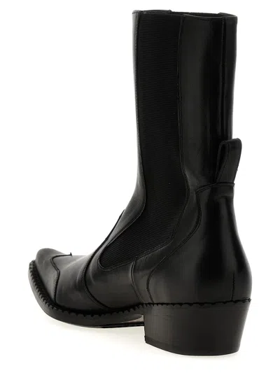 By Far 'otis' Ankle Boots In Black