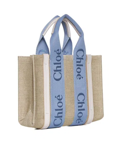 Chloé Chloè Bags In Washed Blue