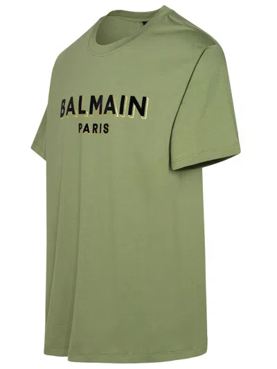 Balmain T-shirts In Green