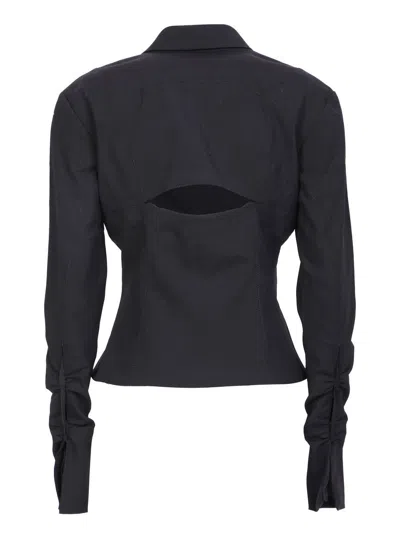 Jacquemus Jackets In Black