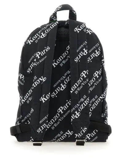 Kenzo Backpack In Black/white