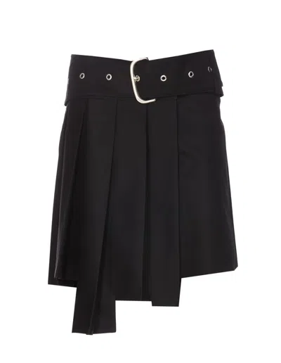 Off-white Off White Skirts In Black