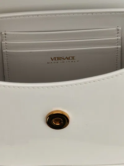 Versace 'la Medusa' Mini Bag In Burgundy