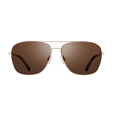 Revo Harbor Re1082 Polarizzato Sunglasses In 04br Gold