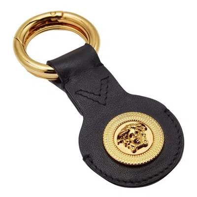 Versace Keychains In Black  Gold