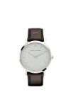 LARSSON & JENNINGS 'Lugano 40mm' leather strap watch