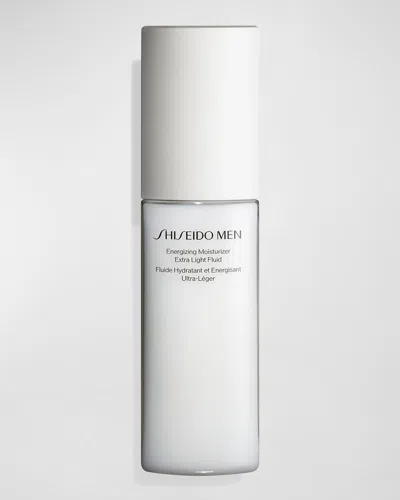 Shiseido Men Energizing Moisturizer - Extra Light Fluid, 3.4 Oz. In White