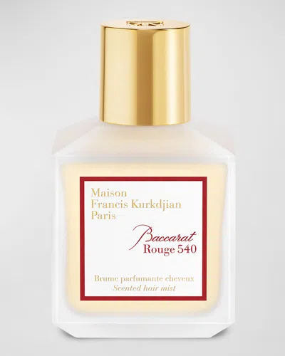Maison Francis Kurkdjian Baccarat Rouge 540 Scented Hair Mist, 2.4 Oz. In White