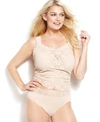 Hanky Panky Signature Sheer Lace Lingerie Camisole 1390l In Chai- Nude 01