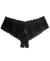 Hanky Panky After Midnight Signature Open Panel Cheeky Hipster In Black