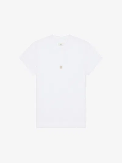 Givenchy T-shirt Slim En Coton In White