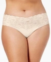 GUCCI PLUS SIZE NEVER SAY NEVER CUTIE LOW RISE THONG UNDERWEAR NEVER0341P, ONLINE ONLY